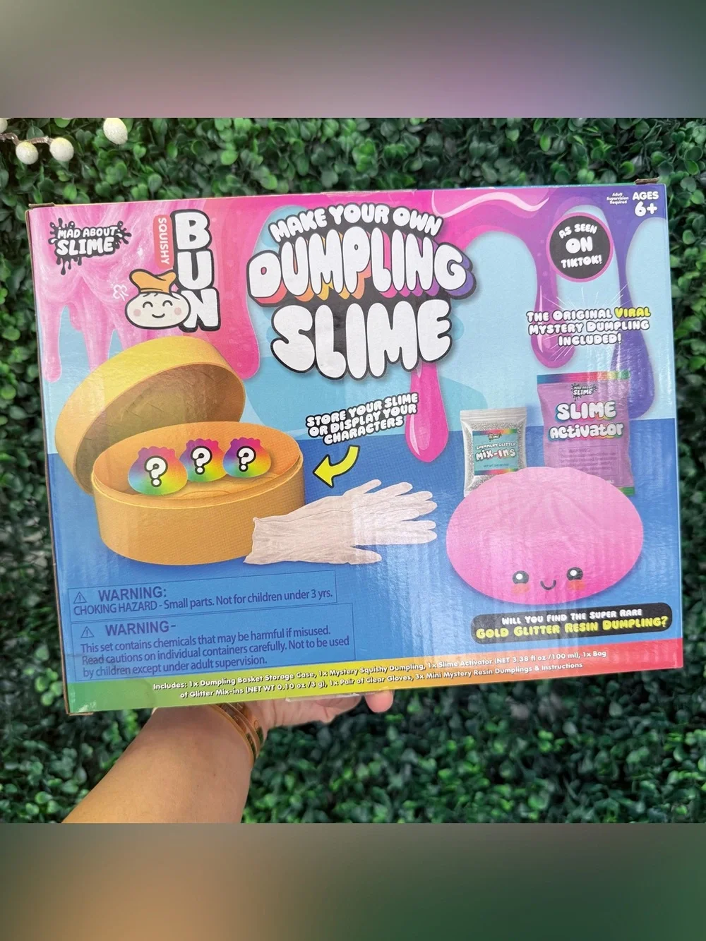 Rms! Make Your Own Dumpling Slime Kit Pink